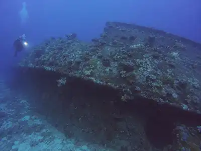 Carnatic shipwreck at Abu Nuhas
