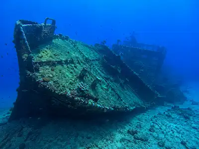 Giannis D wreck at Abu Nuhas reef