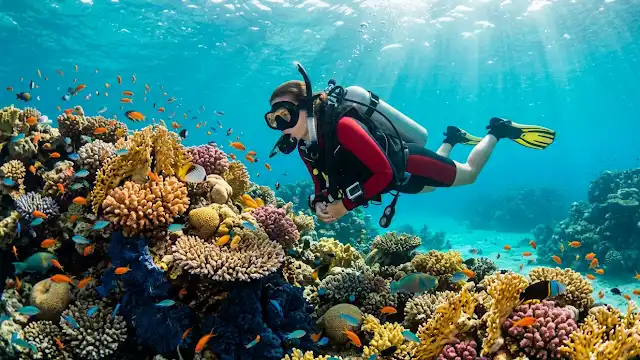 Scuba diving guide for Hurghada