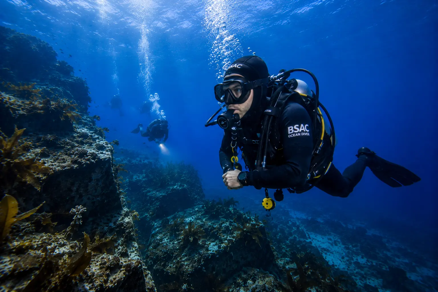 BSAC Ocean Diver course British Sub-Aqua Club Hurghada