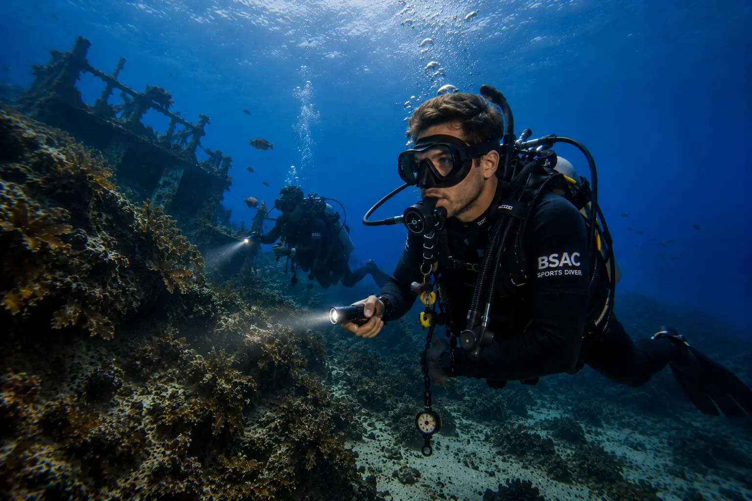 BSAC Sports Diver course intermediate certification Hurghada