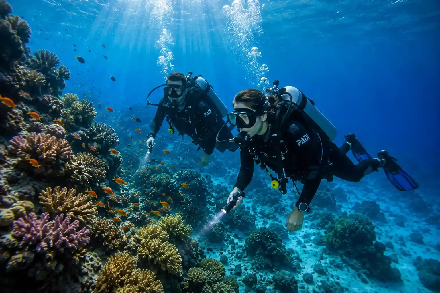 PADI Open Water Diver course Hurghada Red Sea certification